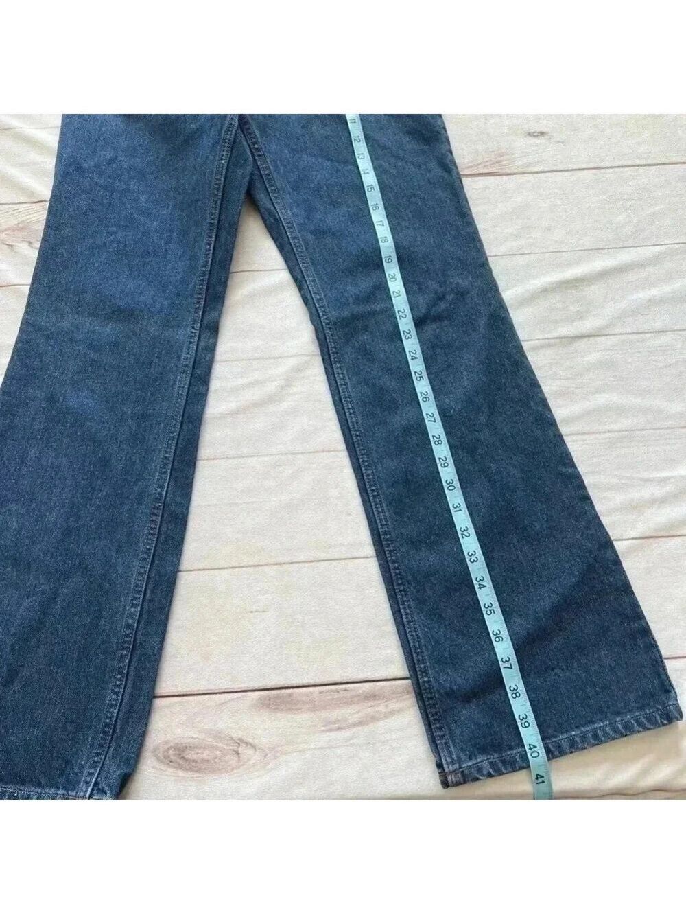 Harley Davidson Women Size 6 genuine motor clothes blue Denim 5 pocket j… - Picture 7 of 14